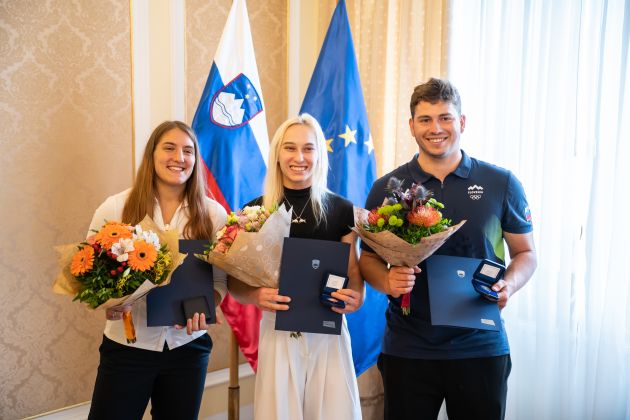 Andreja Leški; Janja Garnbret; Toni Vodišek.jpg