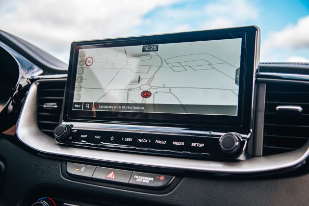 simbolična, navigacija, navigacijska, vodenje, ekran, zaslon, avtomobil