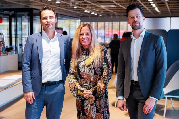 Od leve Dino Šterpin,Tina Stavrev in Vid Pajič.jpg