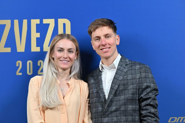 Večer zvezd Tadej Pogačar Urška Žigart