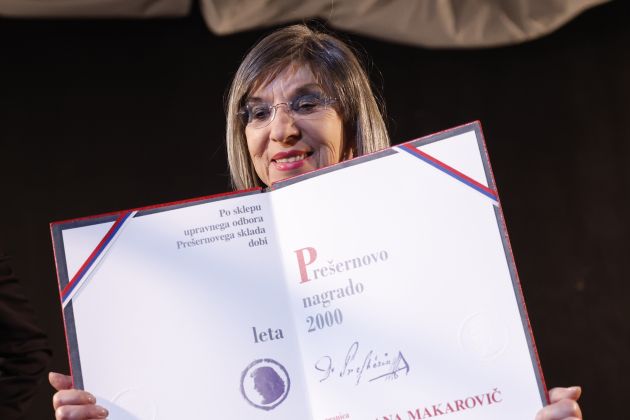 svetlana-makarovic, presernova-nagrada, david-sluga