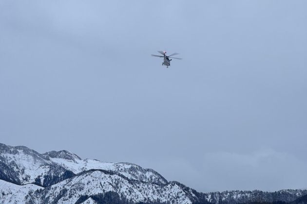 reševanje, kamniško savinjske alpe, helikopter