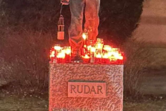 Radio Velenje rudar sveča premogovnik