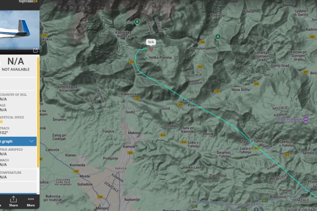 mooney-m20r, velika-planina