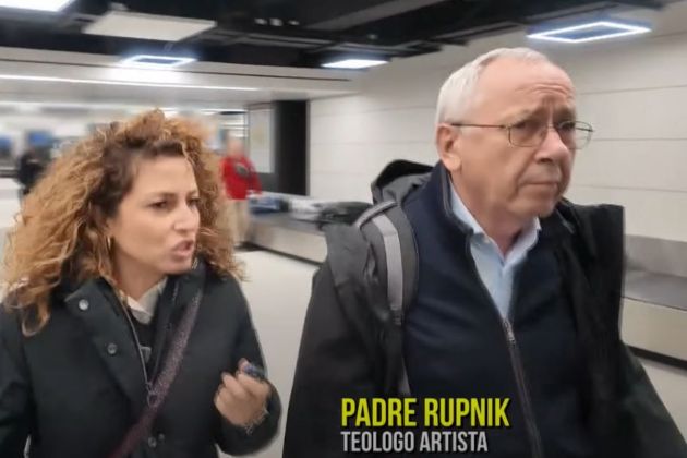 marko rupnik letalisce novinarka.jpg