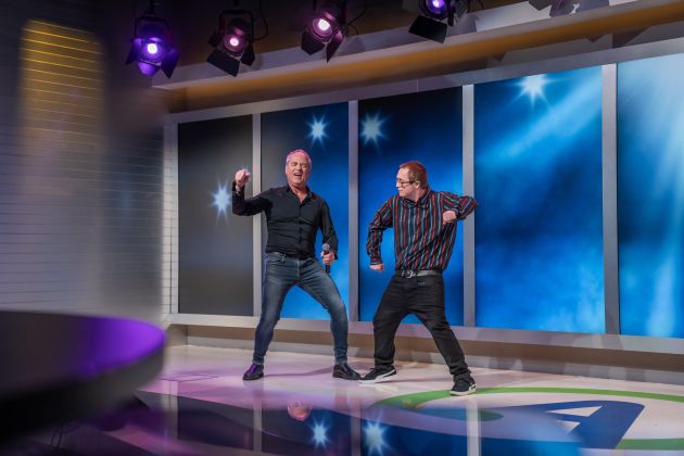 Tinček si je zaželel pesem Potepuh, Vili mu je željo izpolnil.