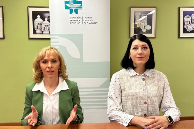 Problematiko sta predstavili predsednica LZS mag. Darja Potočnik Benčič in strokovna vodja Dolenjskih lekarn Andrea Šetina.jpeg