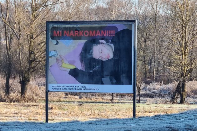 kordis snezic plakat mi narkomani.jpg