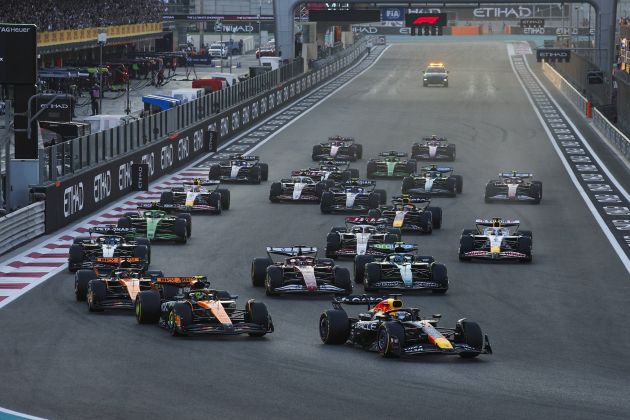 Start lanske dirke formule ena v Abu Dabiju