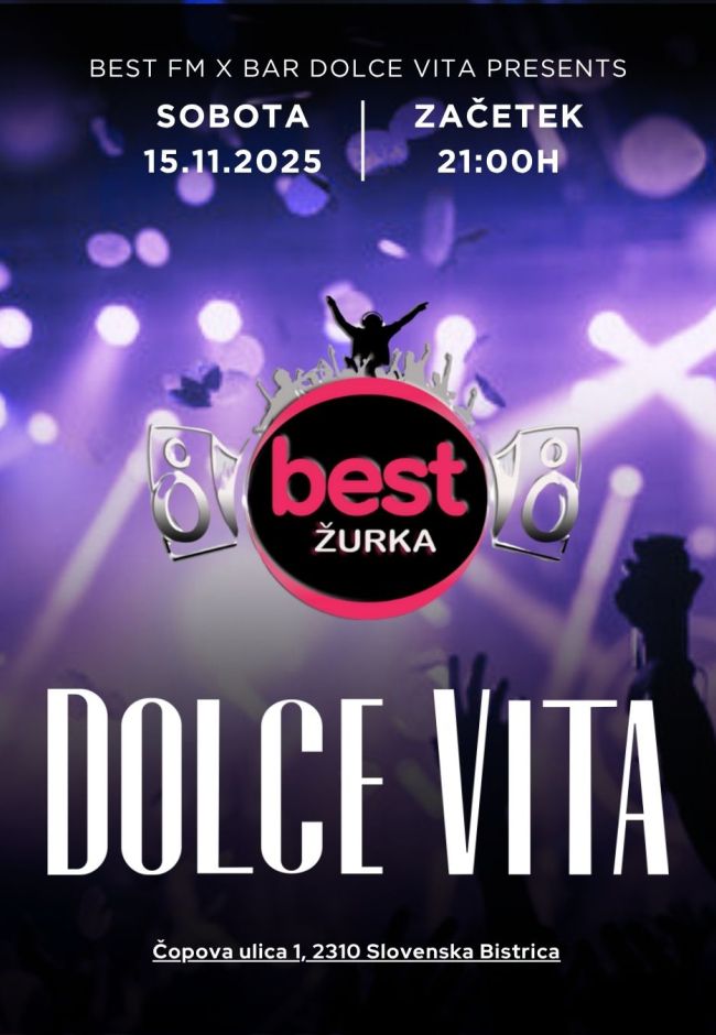 Best žurka v Slovenski Bistrici