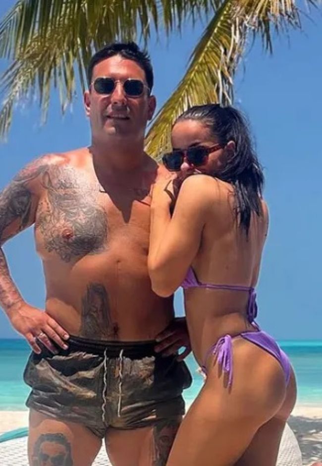 Darko Lazić z ženo Katarino