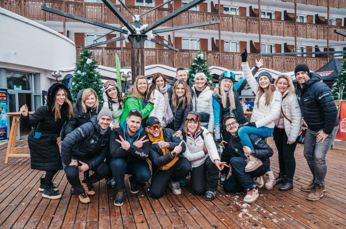 Ekipi iz Aktuala in Veseljaka sta navijali za svoje sodel