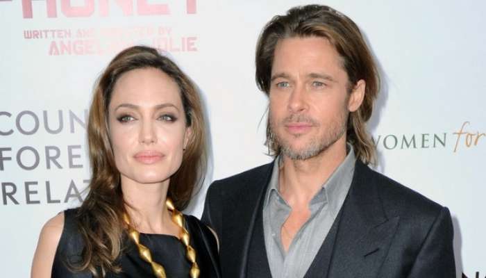 Angelina Jolie in Brad Pitt