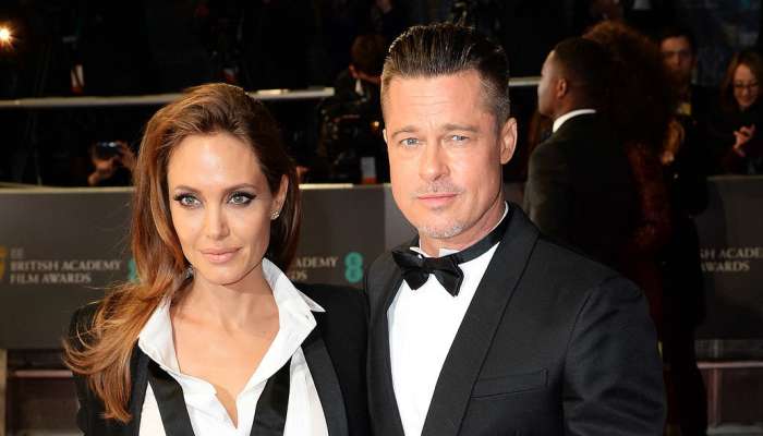 Angelina Jolie in Brad Pitt