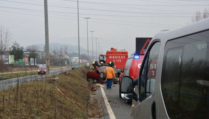 Nesreča na obvoznici