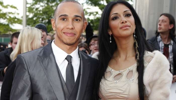 Lewis Hamilton in Nicole Scherzinger