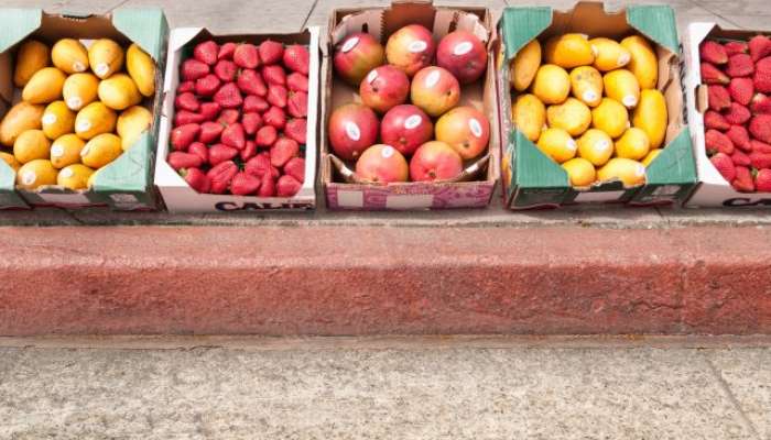 Živila, sadje, tržnica