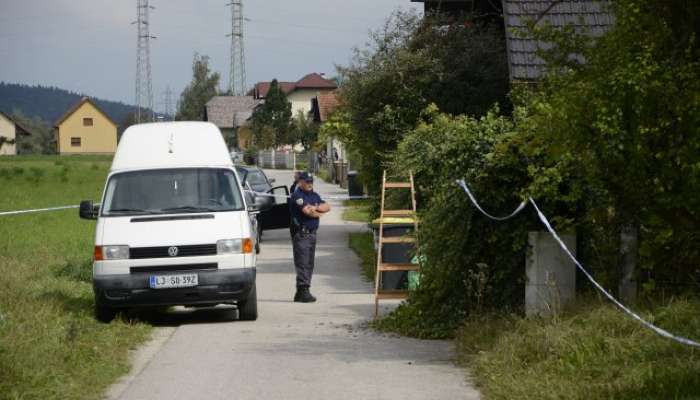 Zajc, Moste, bomba, policija