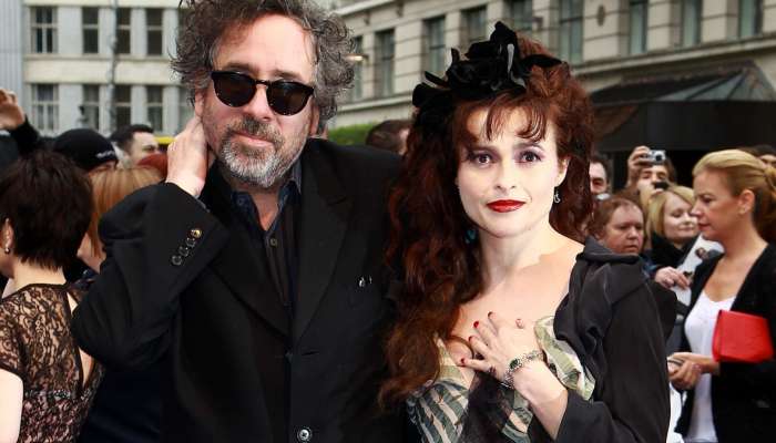 Tim Burton in Helena Bonham Carter