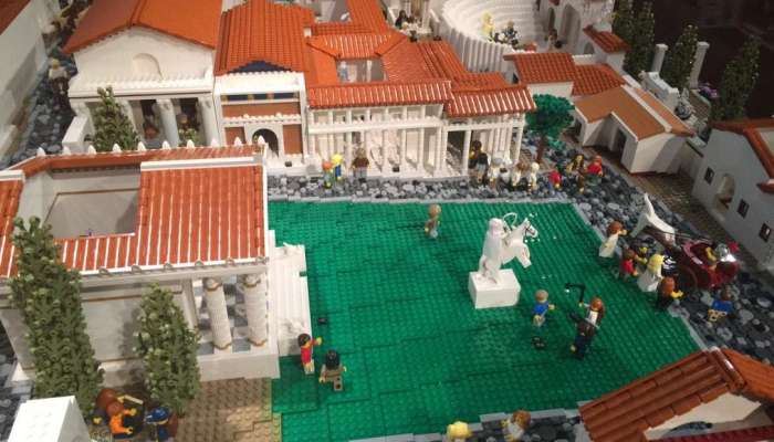 Lego Pompeji