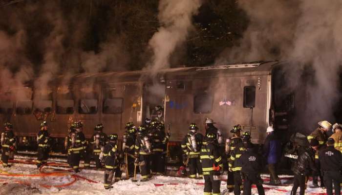 vlak nesreča smrt požar amerika hawthorne metro tony