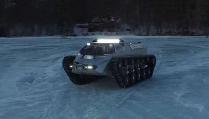 Ripsaw EV2 tank futurizem ekstremno offroad