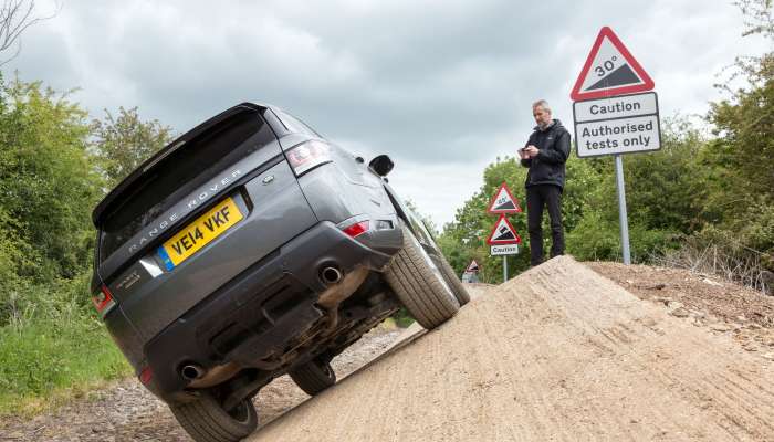 Raziskovalni range rover