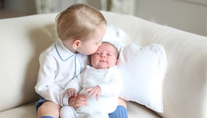 Princesa Charlotte in princ George