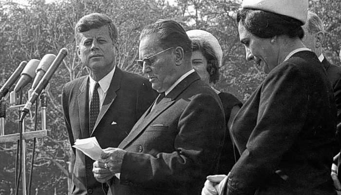 John F. Kennedy, Josip Broz Tito, Jovanka