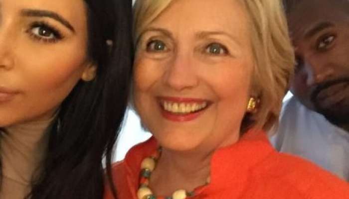 Kim Kardashian Hillary Clinton