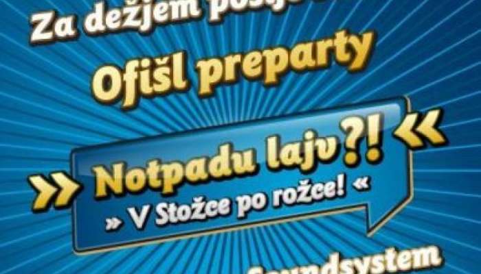 Uradna Notpadu predzabava