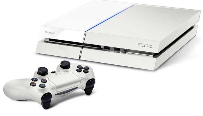 white-playstation-4