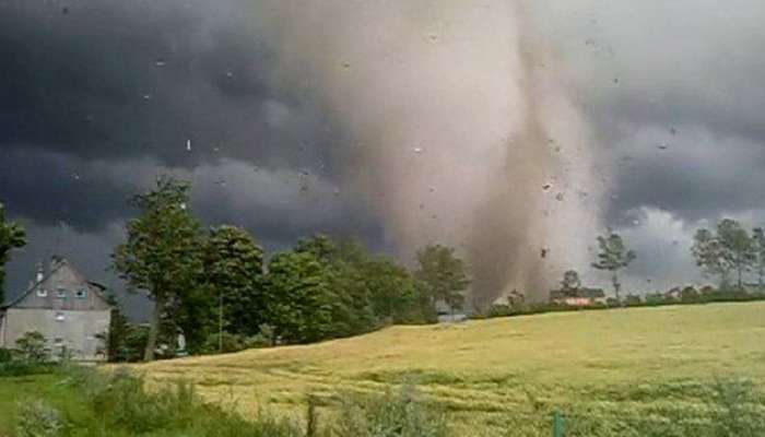 poljska neurje tornado