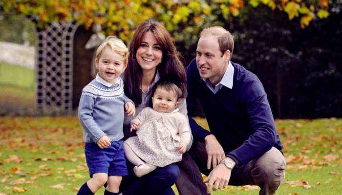 George, Kate, Charlotte, William