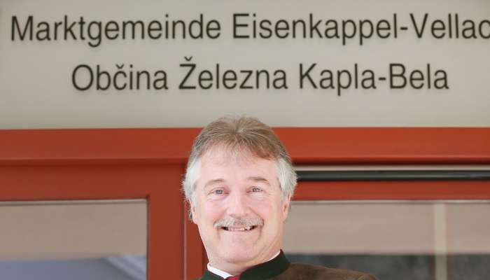 Franc Jožef Smrtnik, župan Železna Kaple