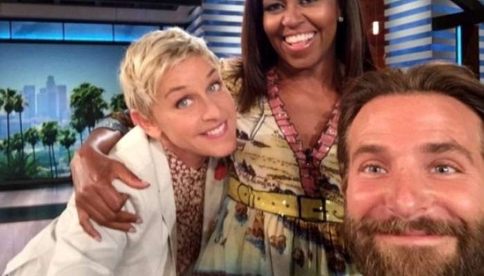 Bradley Cooper Obama Michelle Ellen DeGeneres