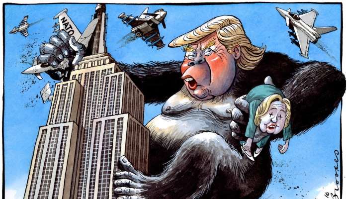 trump, karikatura