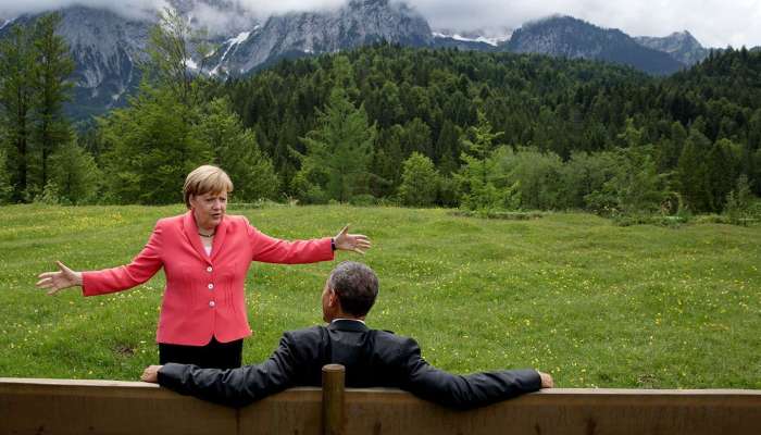 angela merkel obama barack