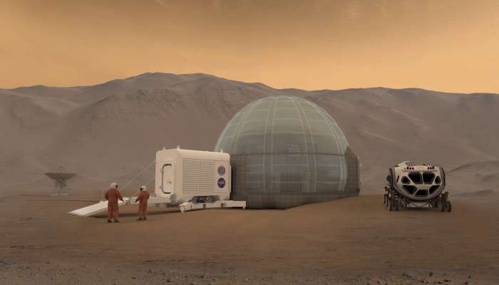 nasa mars bivak astronavt