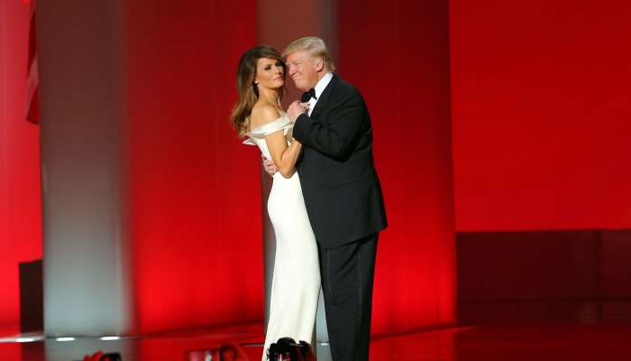 melania trump donald ples