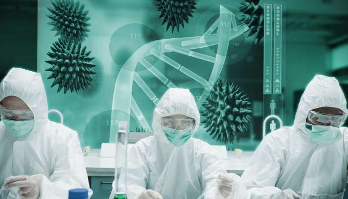 DNK, laboratorij, znanstveniki