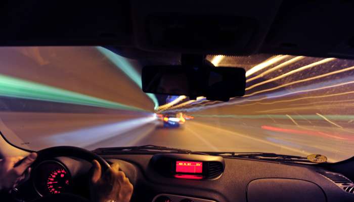 vožnja, voznik, hitrost, prehitra vožnja, tunel, predor