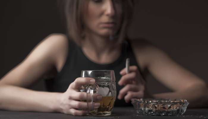 depresija alkohol cigareta žalost zloraba