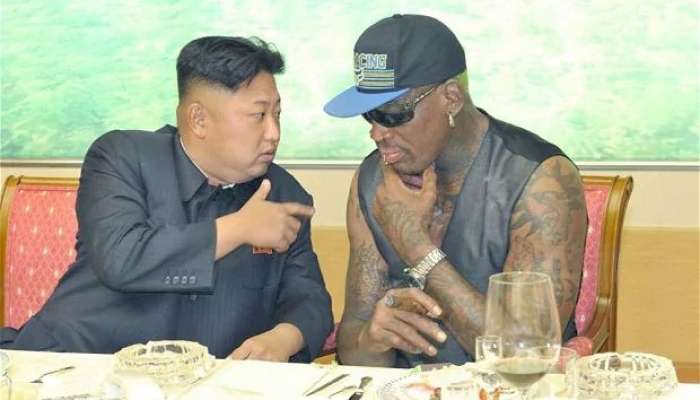 Dennis Rodman in Kim Jong Un