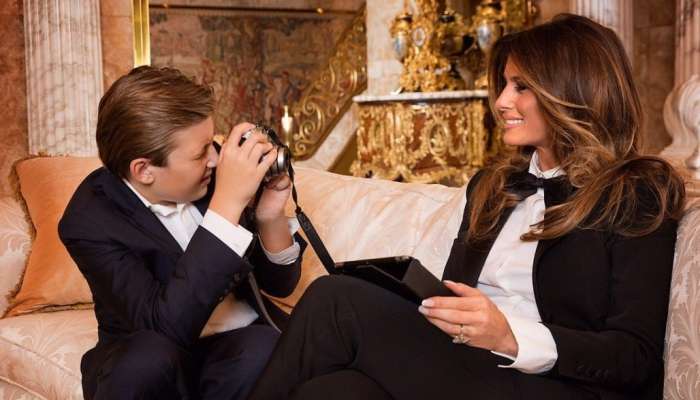 FOTO3 Barron Melania