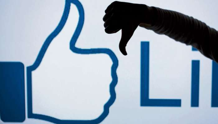 facebook, dislike