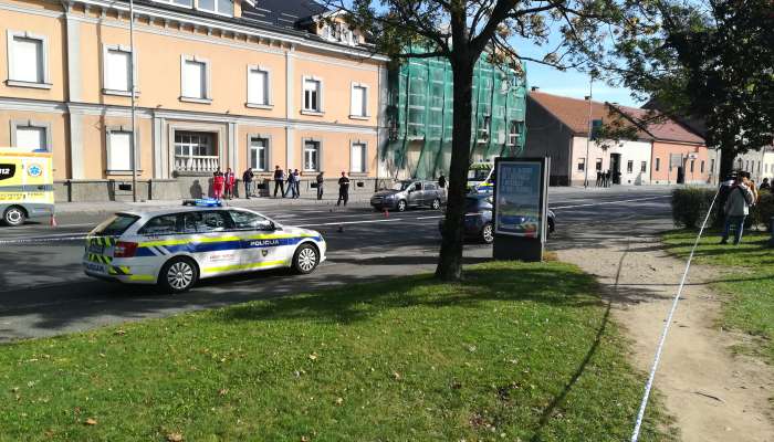 streljanje, policija, zaprto območje