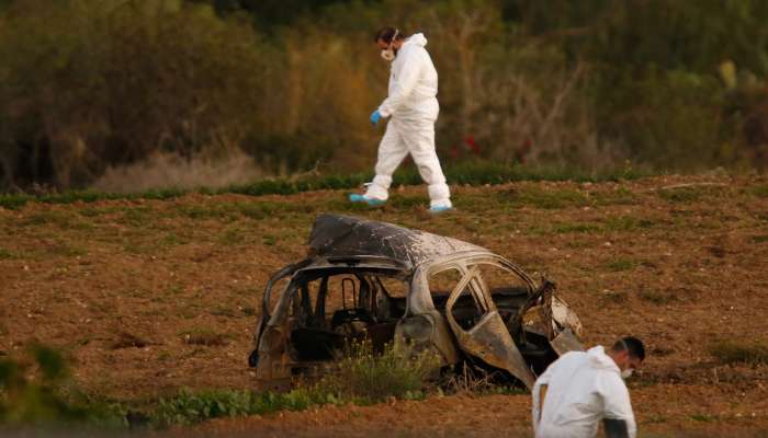 podtaknjena bomba, malta, novinarka Caruana Galizia