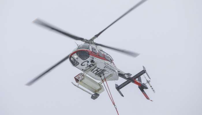 helikopter, lake louis