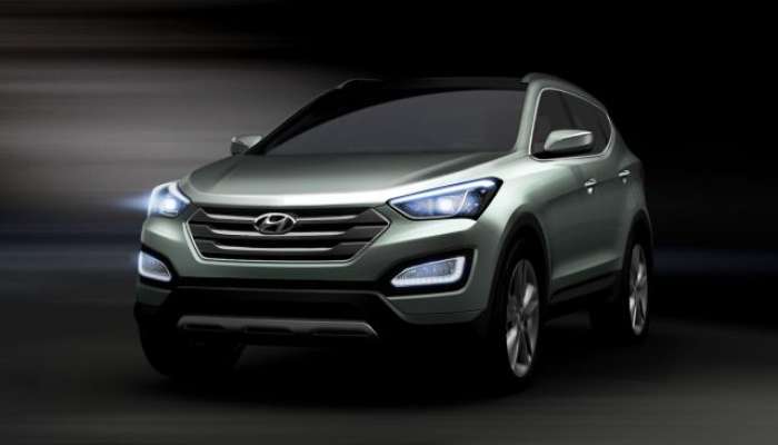 Hyundai razkril skice novega santa fe